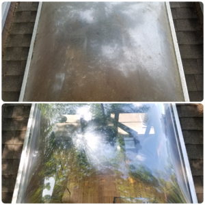 Skylight window cleaning in Webb Lake WI